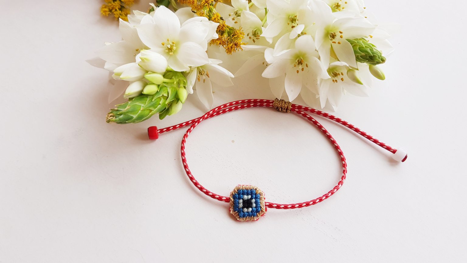 Bracelet "martis"  à l'œil bleu