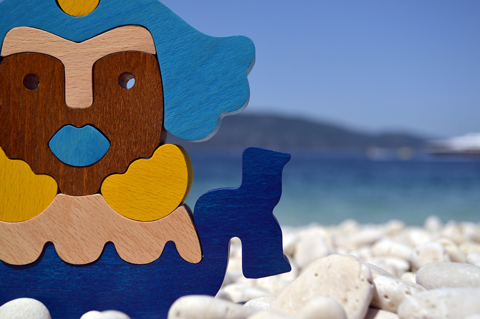Wooden puzzle "Mermaid"