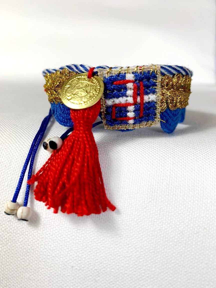 Bracelet 1821 bleu