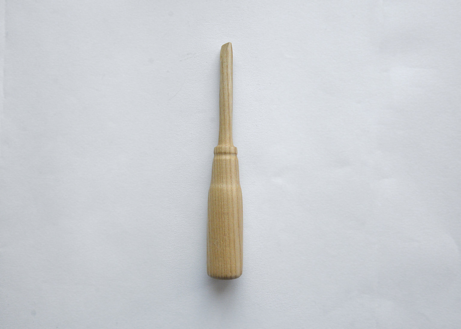 Handmade wooden screwdriver
