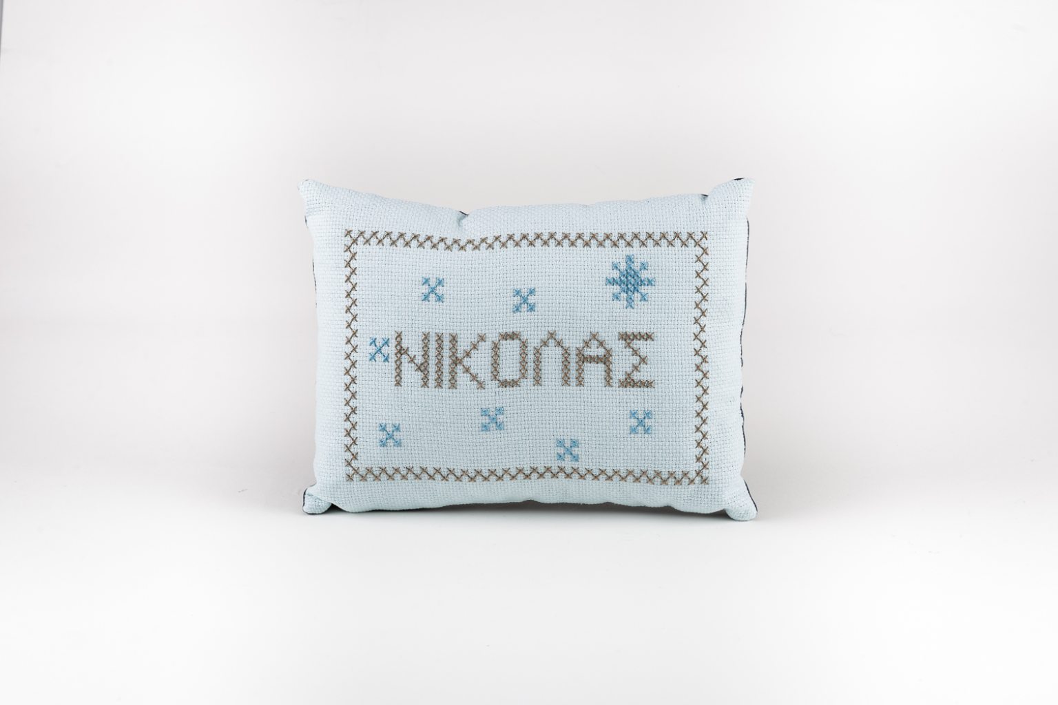 Handmade cushion "ΝΙΚΟΛΑΣ"
