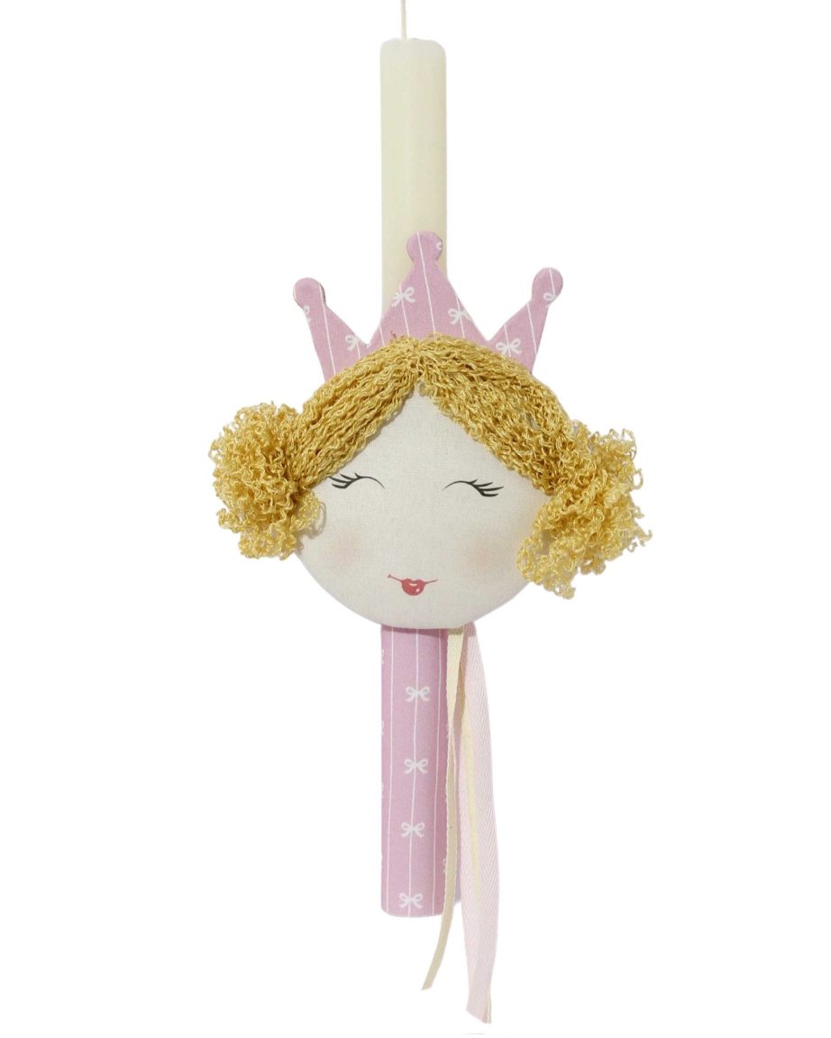 Bougie « Princesse » faite à la main