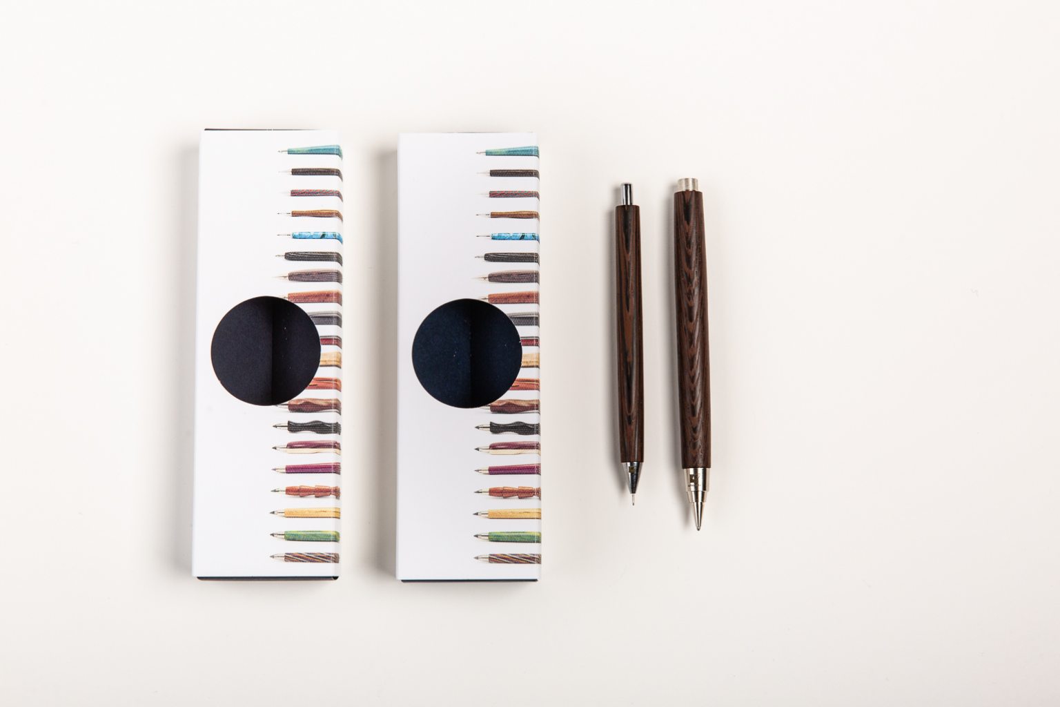 Stylo et crayon en bois de wenge