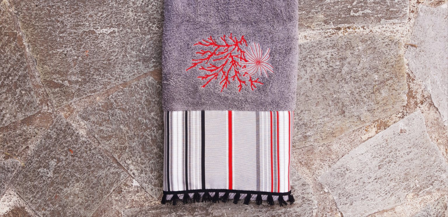 "Coral Reef" beach towel