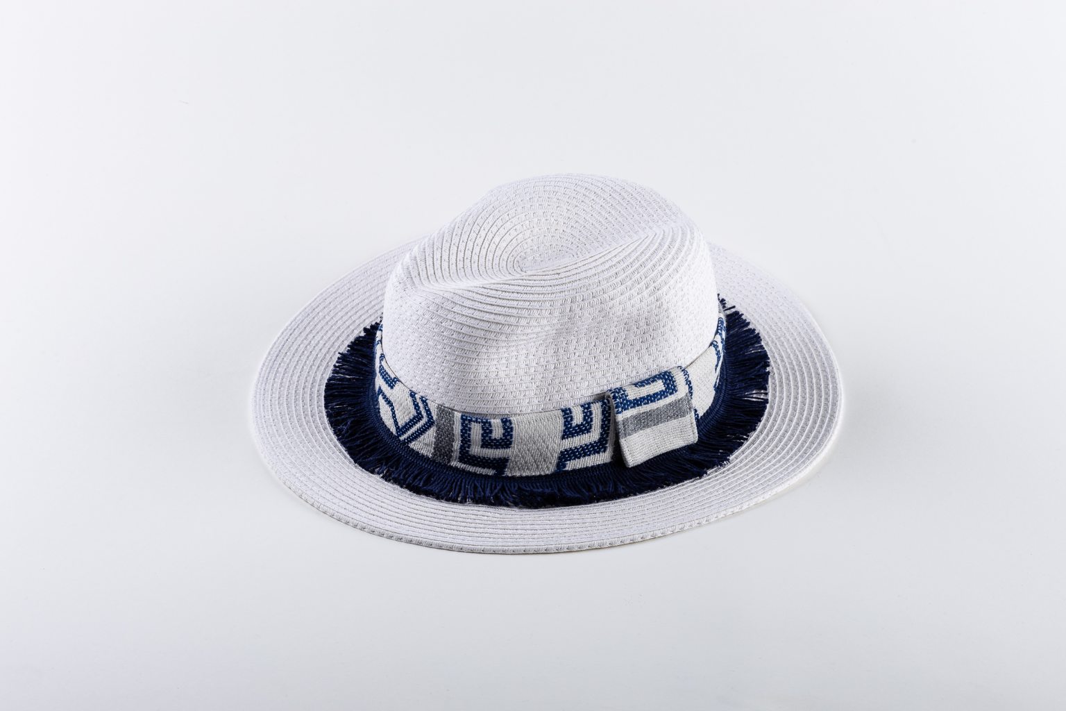 "Greek blue" hat