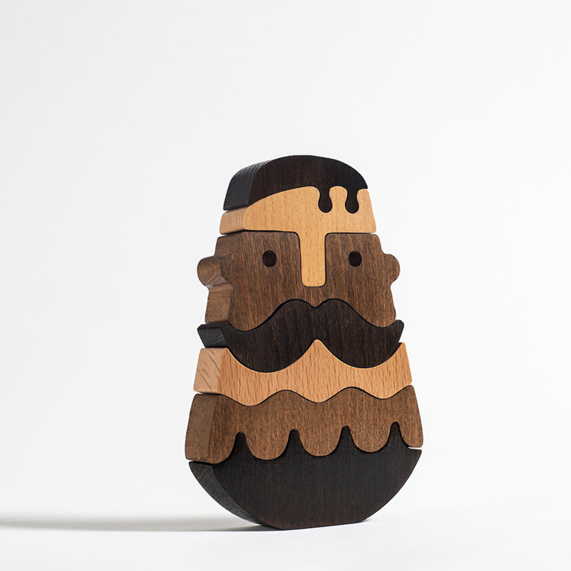 Wooden puzzle "Cretan man"