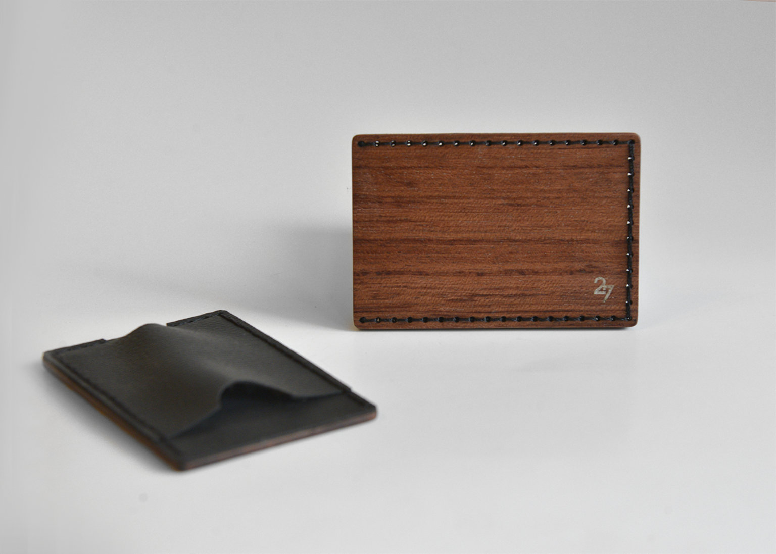 Bubinga cardholder