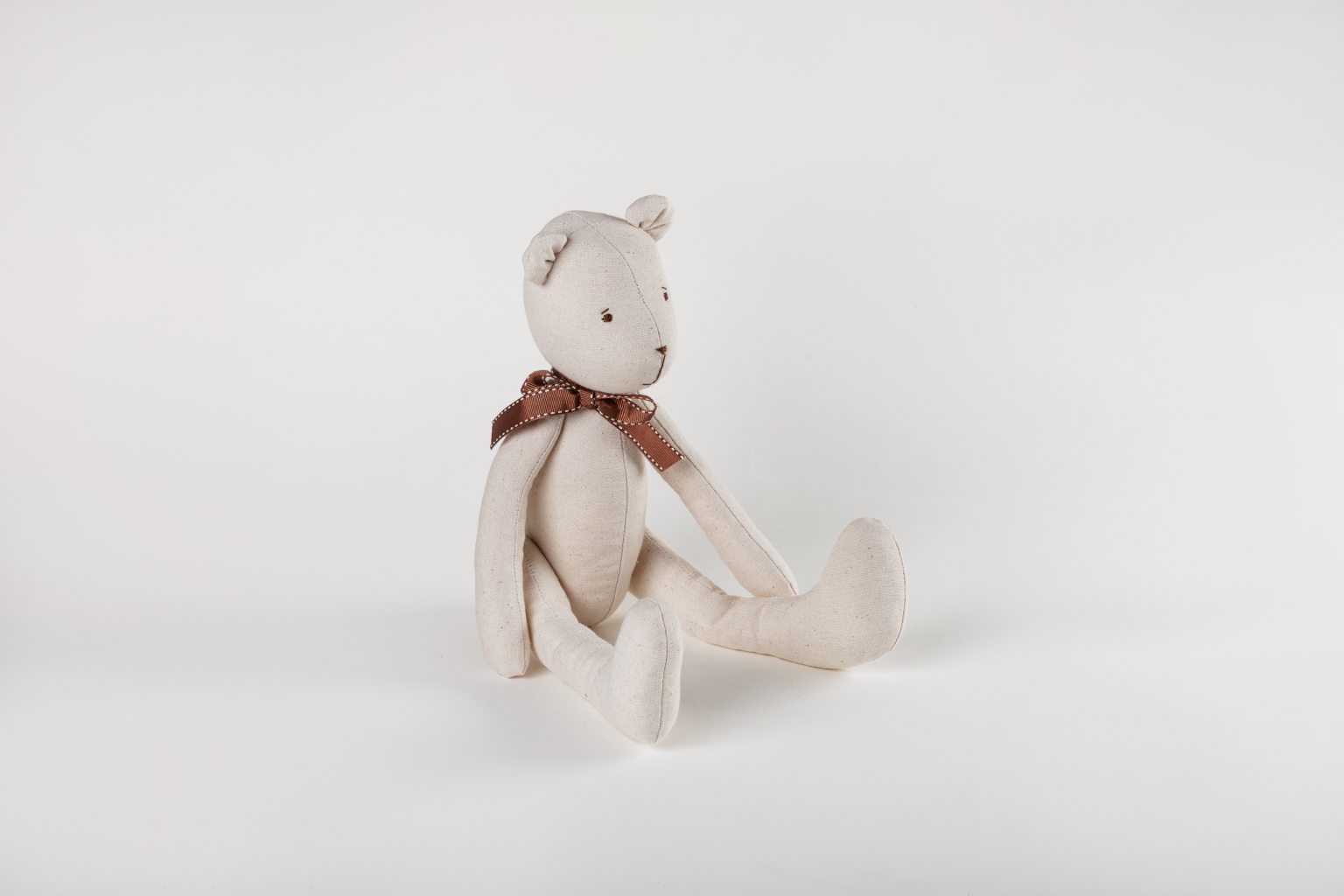 Handmade ecru bear