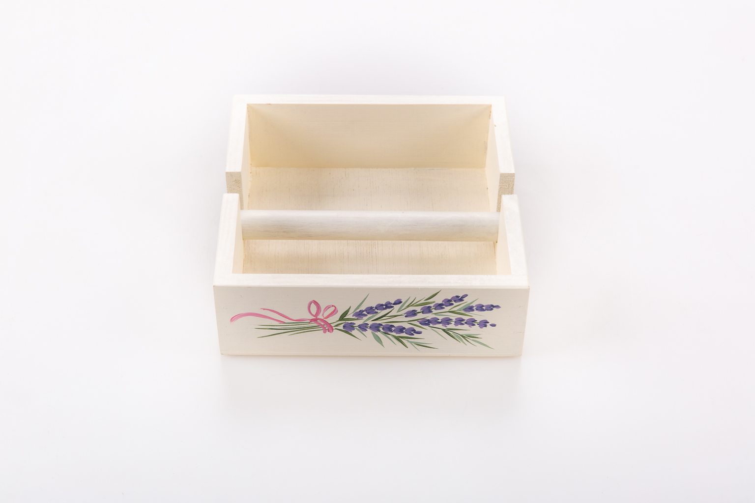 Handmade wooden napkin holder