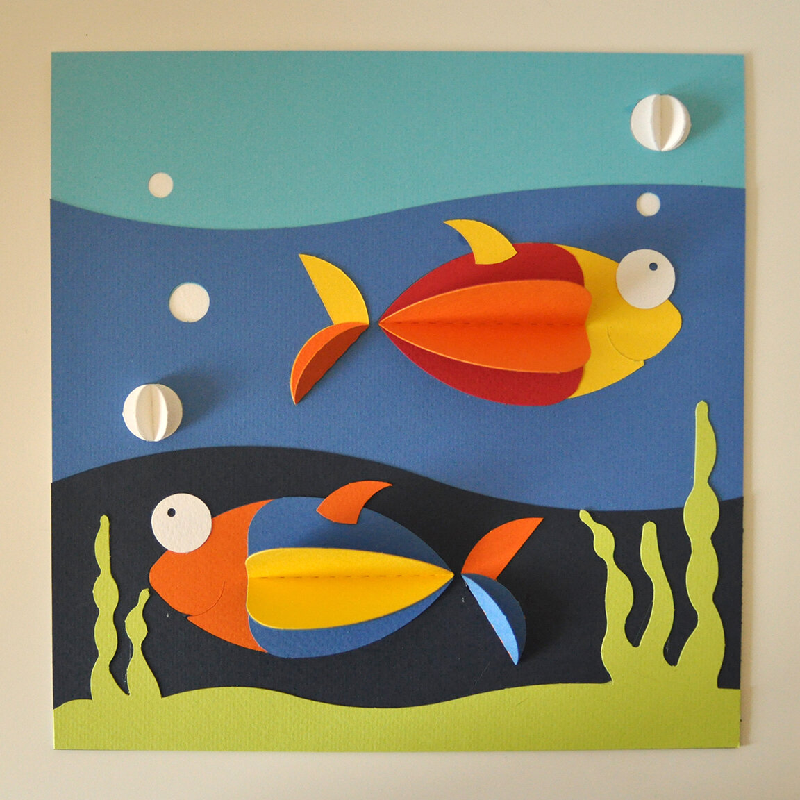 Καλλιτεχνική δραστηριότητα: "Ψάρια στο βυθό"