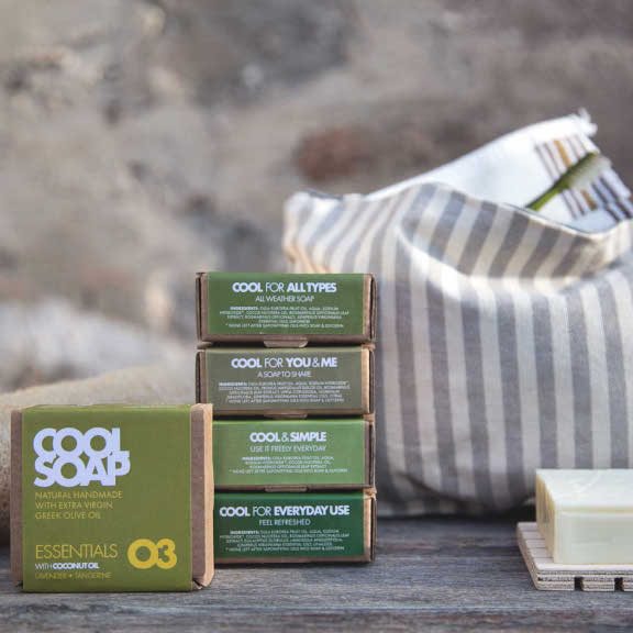 Handmade soaps with Greek olive oil!