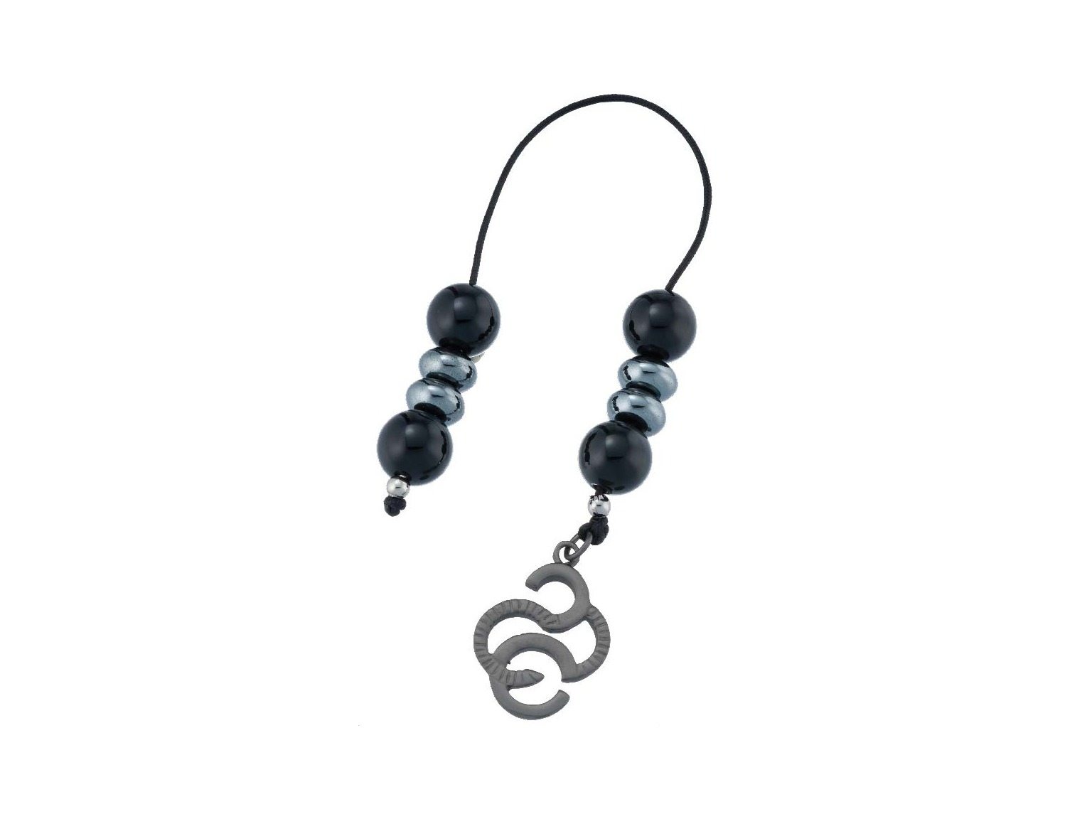 Begleri avec perles d'hematite et d'onyx