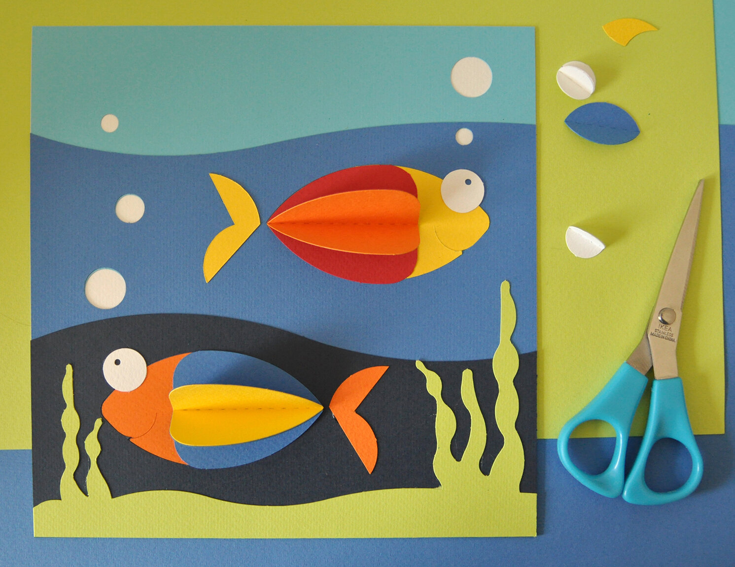 Crafting kit: "Fish in the deep seas"