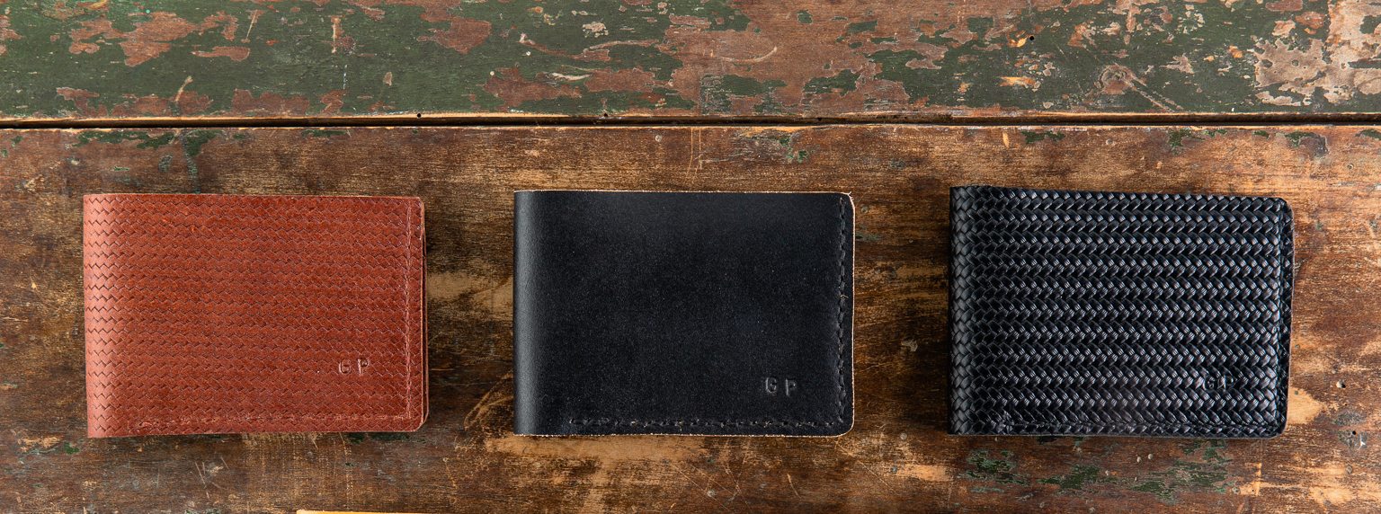 Handcrafted leather wallets!