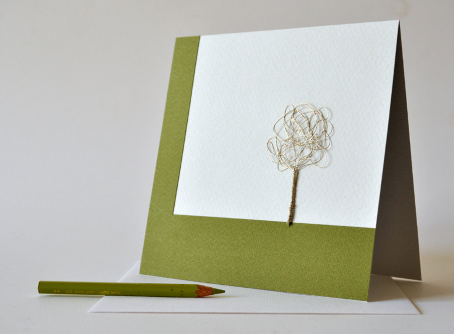 Olive tree card