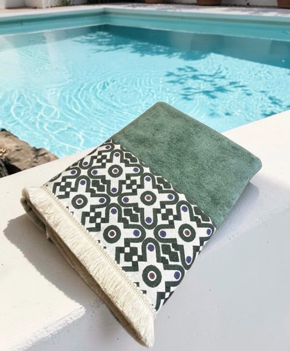"Aura" beach towel