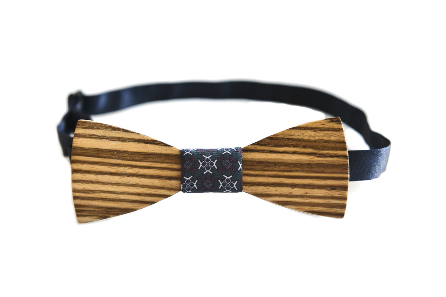 Zebrawood bow-tie