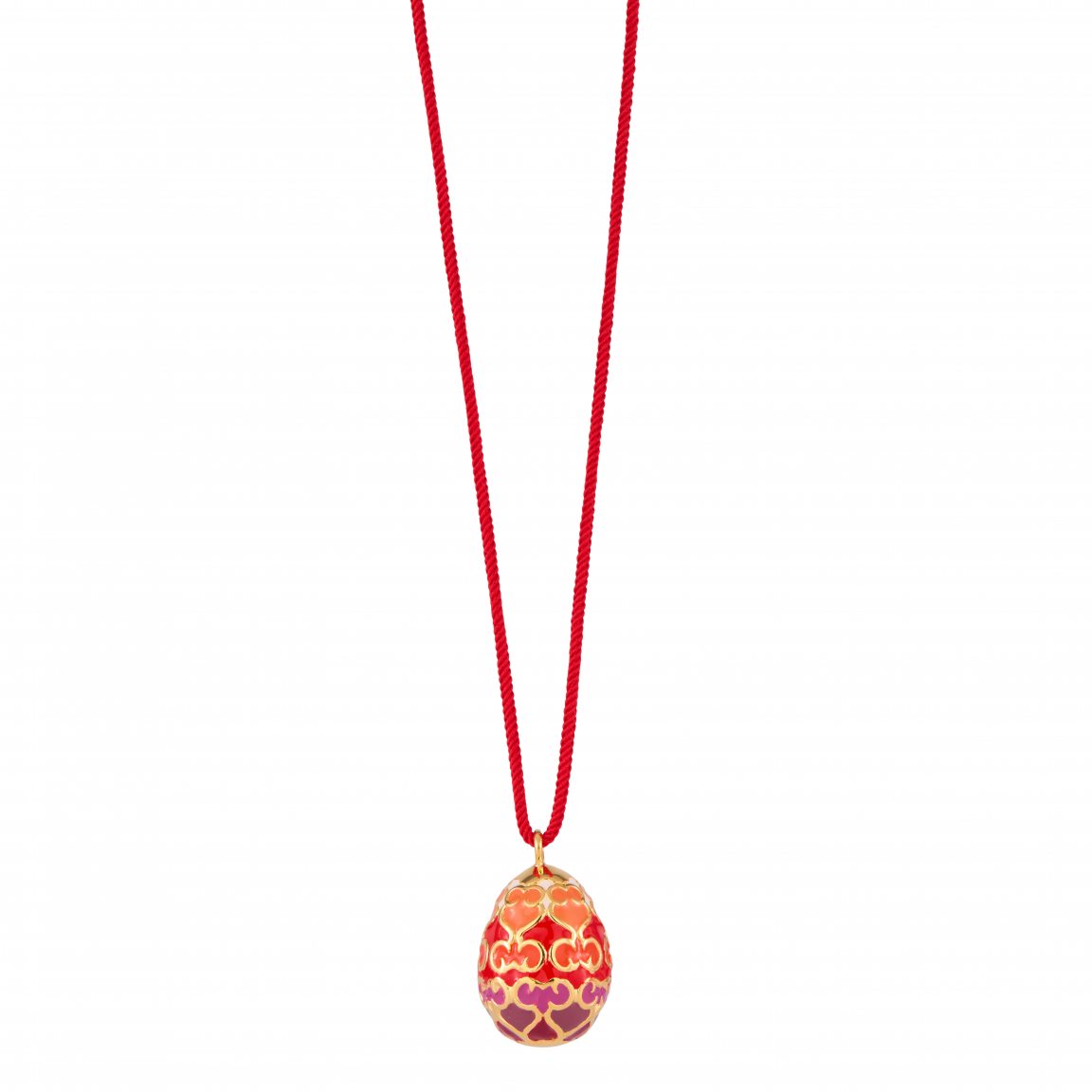 Κρεμαστό ανάγλυφο κίτρινο - κόκκινο αυγό