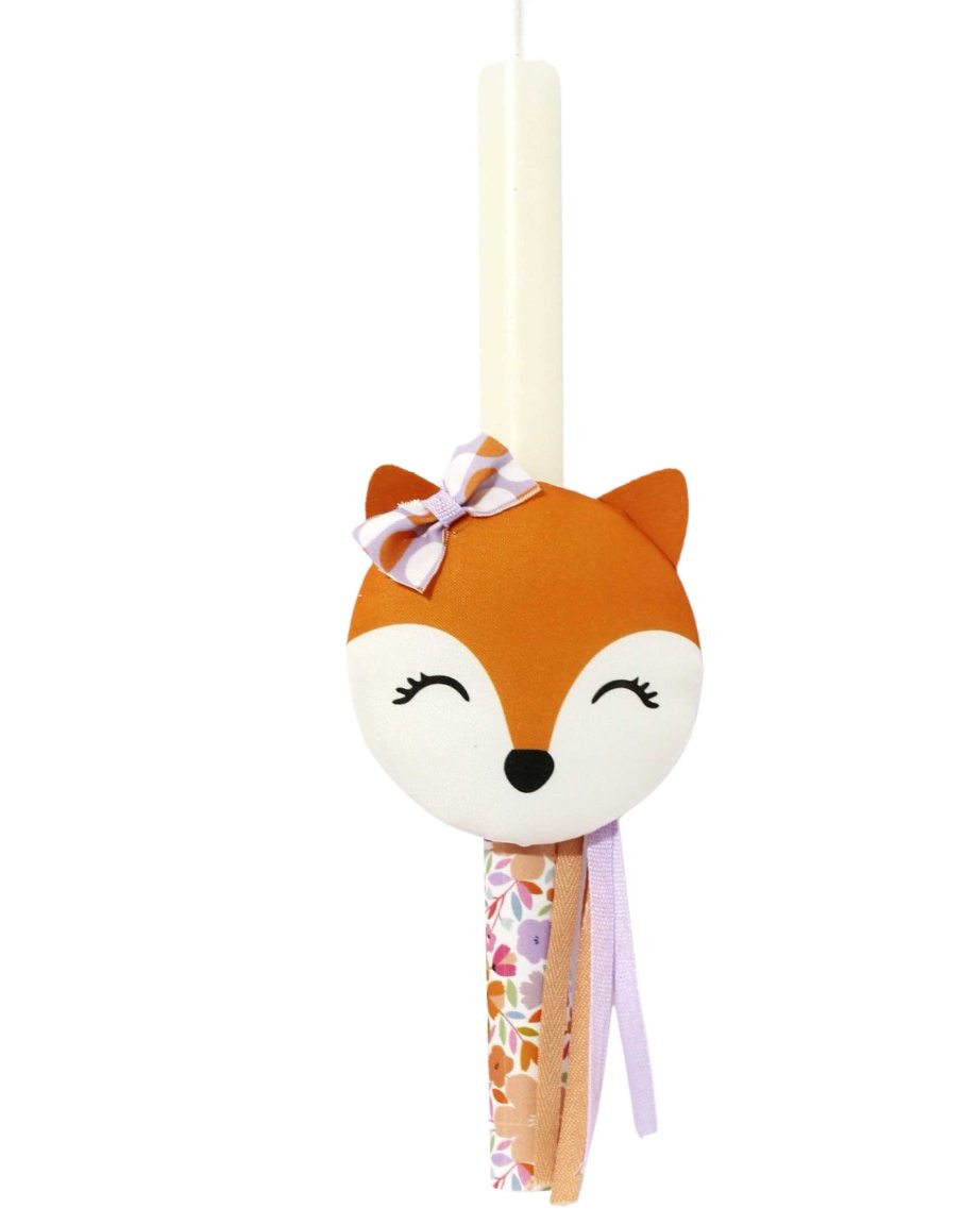 Handmade candle "Fox"