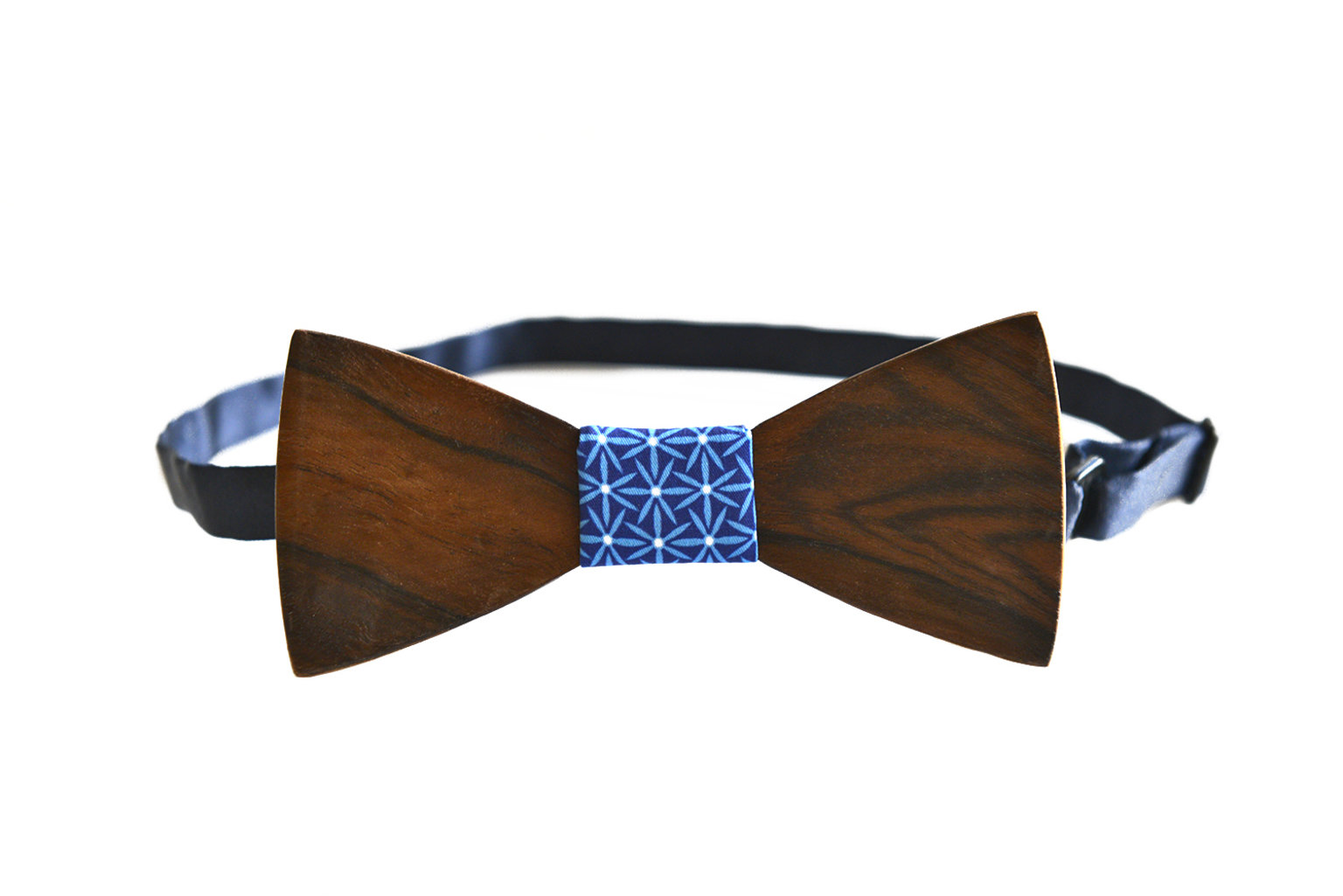 Burl walnut bow-tie