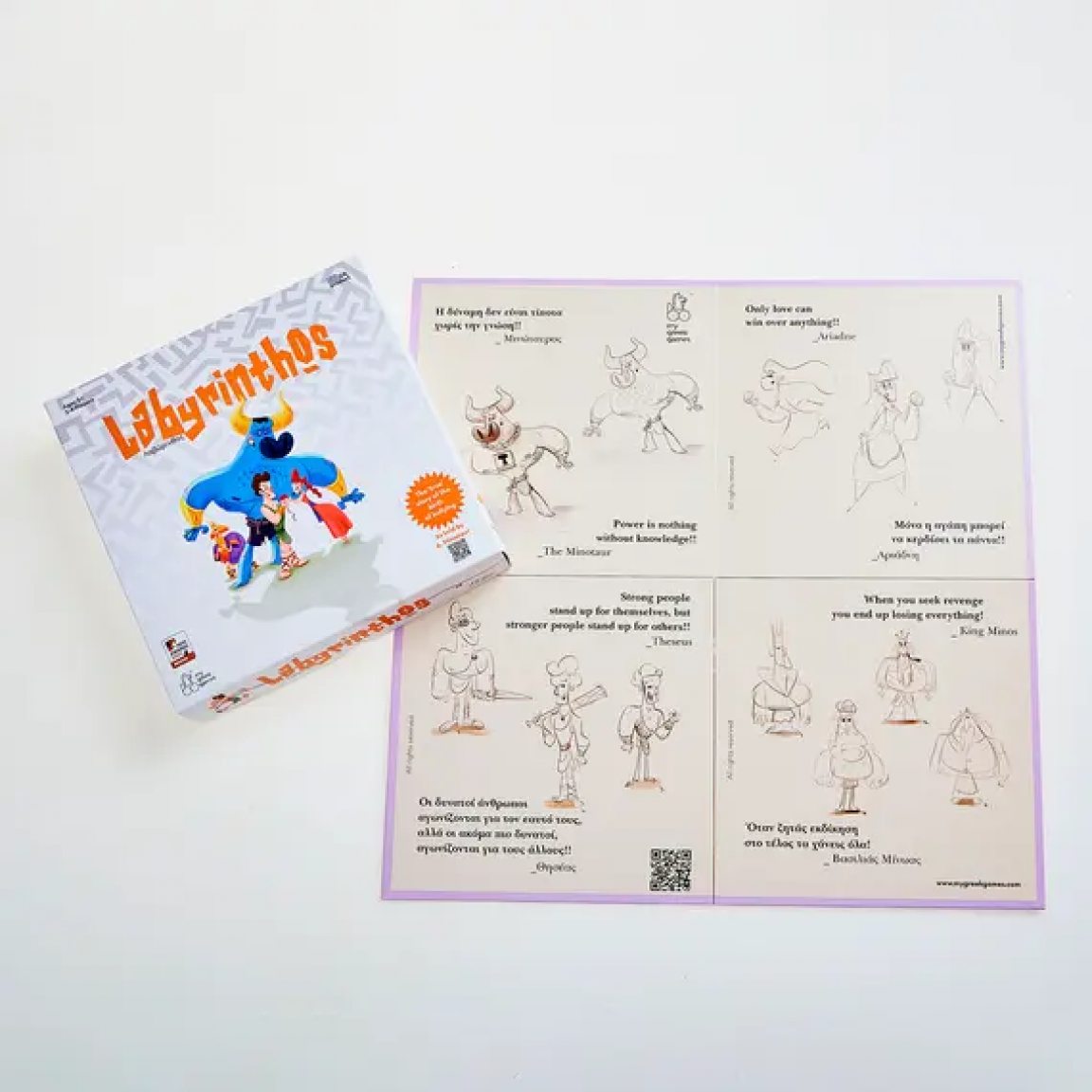 Jeu de société «Labyrinthos»