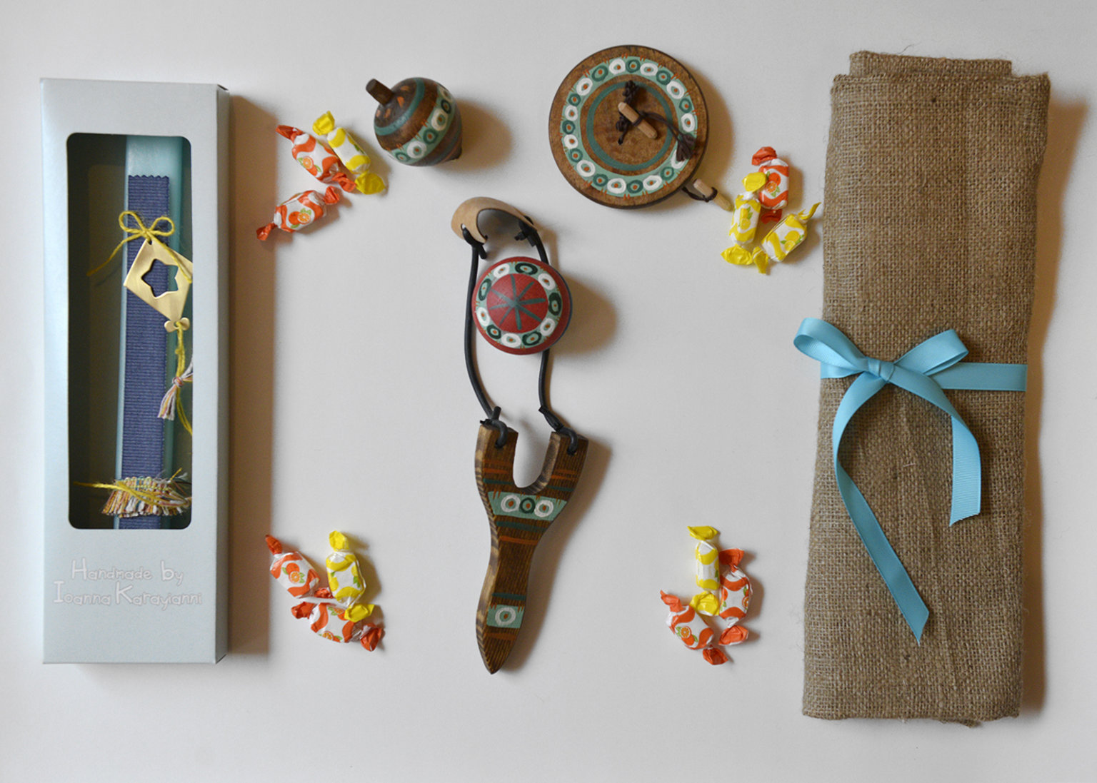 Traditional toys gift set