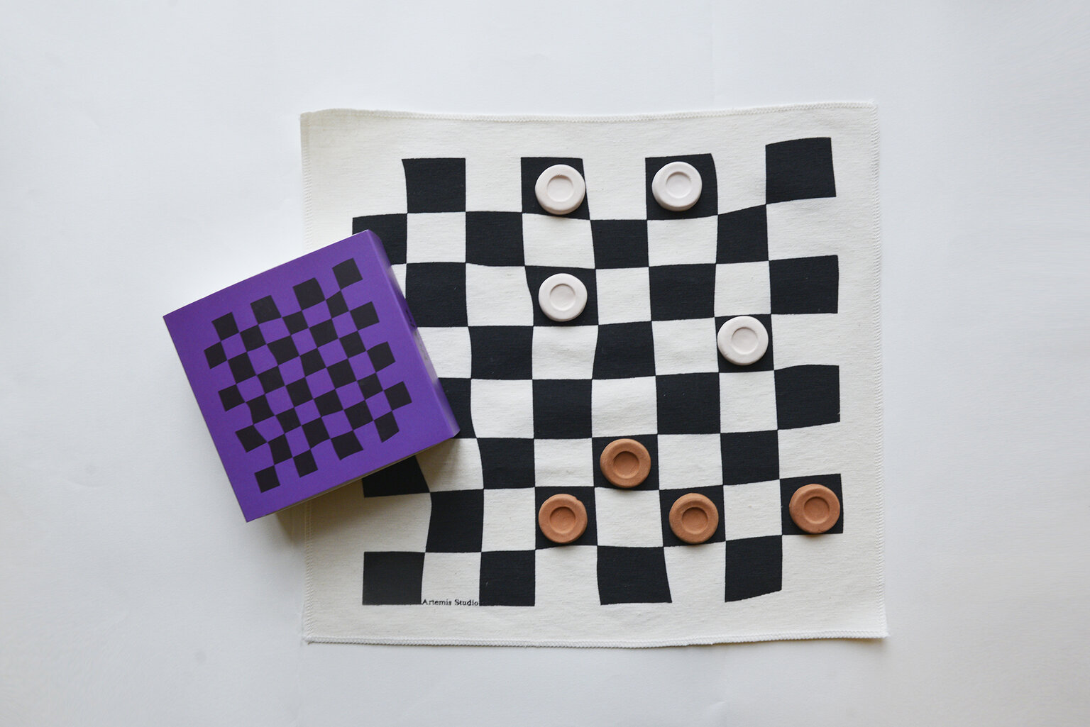 Handmade board "Checkers"