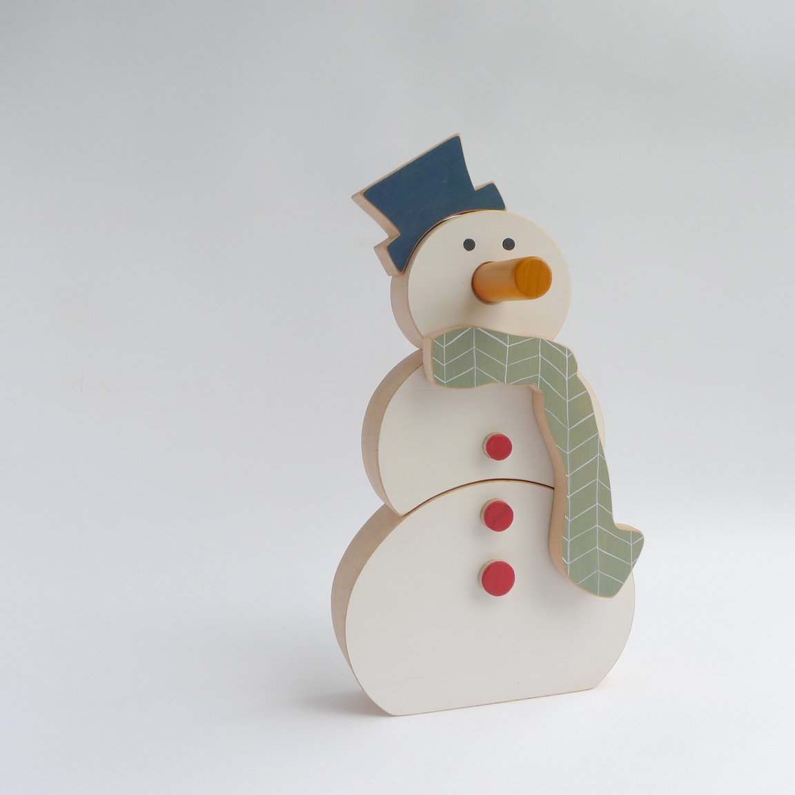Happy Snowman [stacking toy]