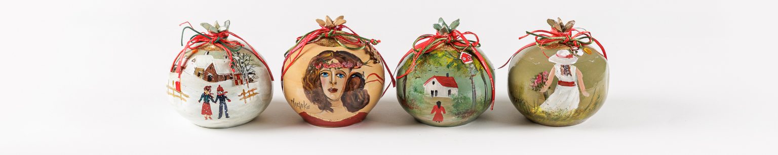 Unique pomegranates we love!