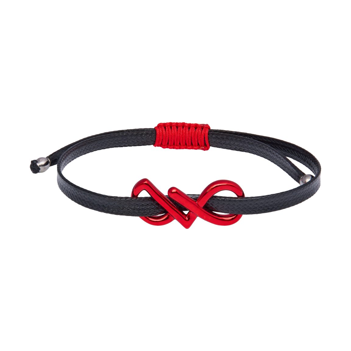 Bracelet with black cord "26"