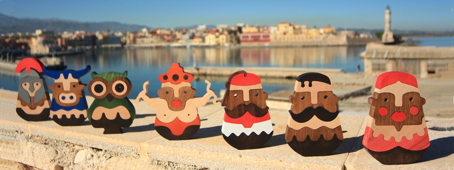 Quality wooden toys inspired by Greek culture!