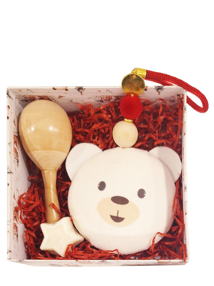 Χριστουγεννιάτικο σετ δώρου "Αρκουδάκι"