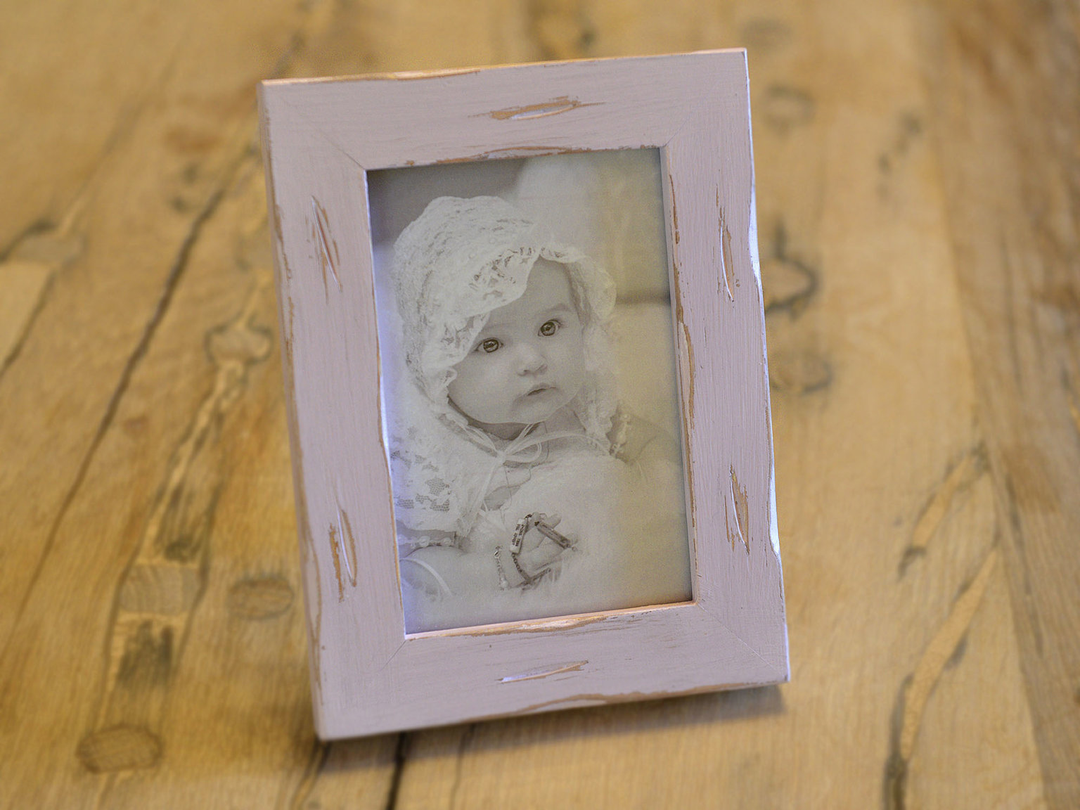 Handcrafted frame, pink