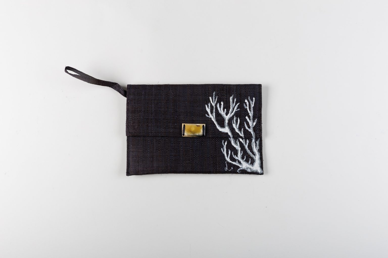 Pochette enveloppe « Corail » avec dragonne