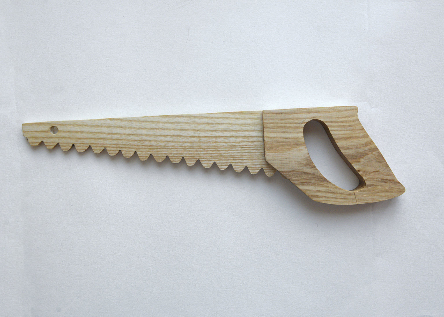 Handmade wooden handsaw