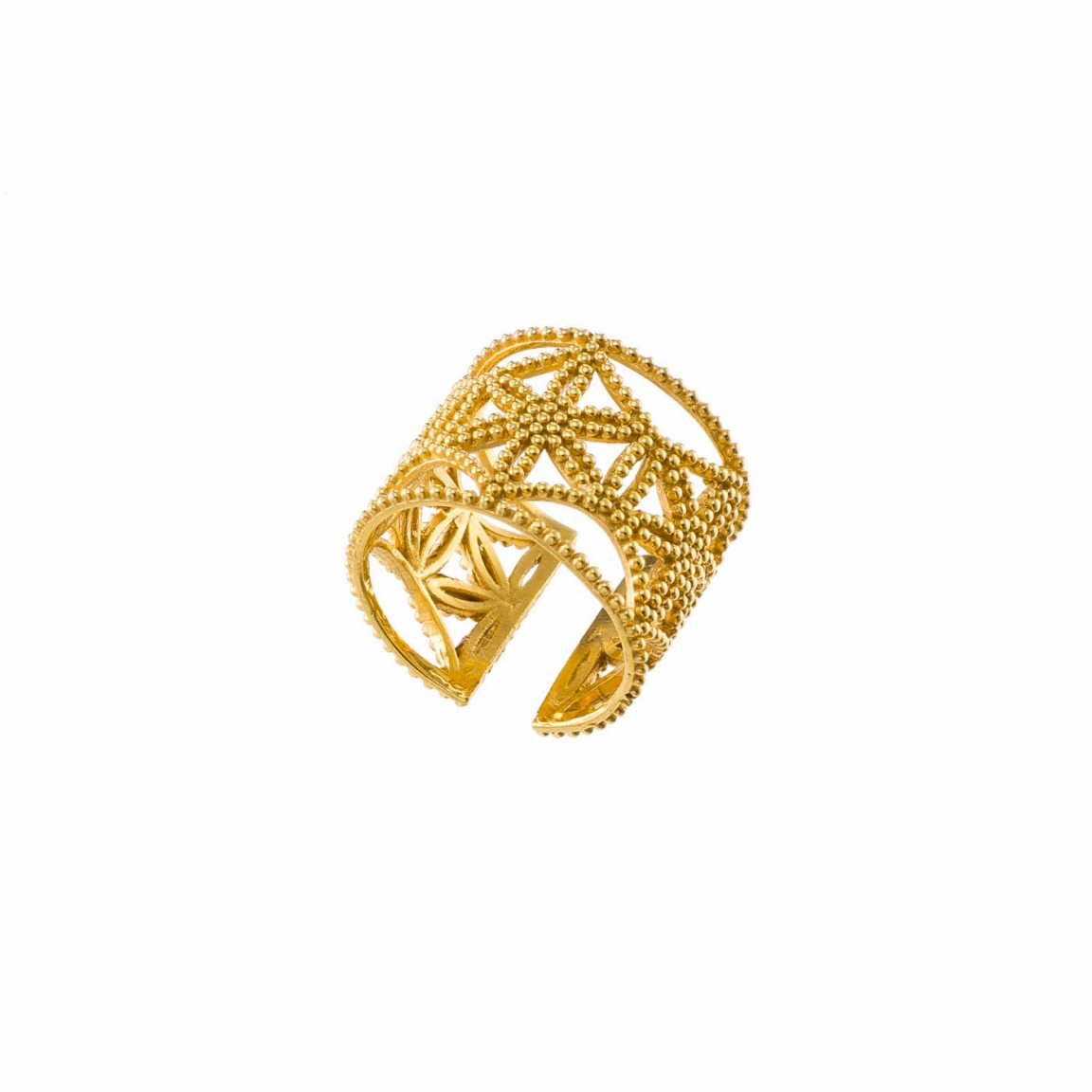 Gold-plated ring