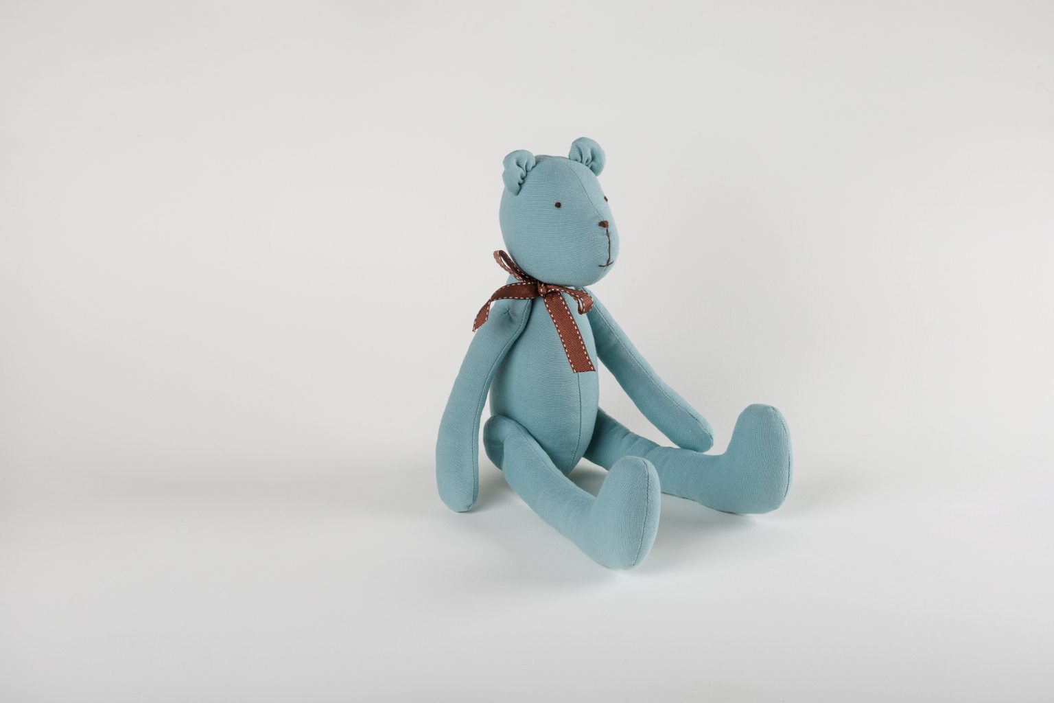 Handmade light blue bear