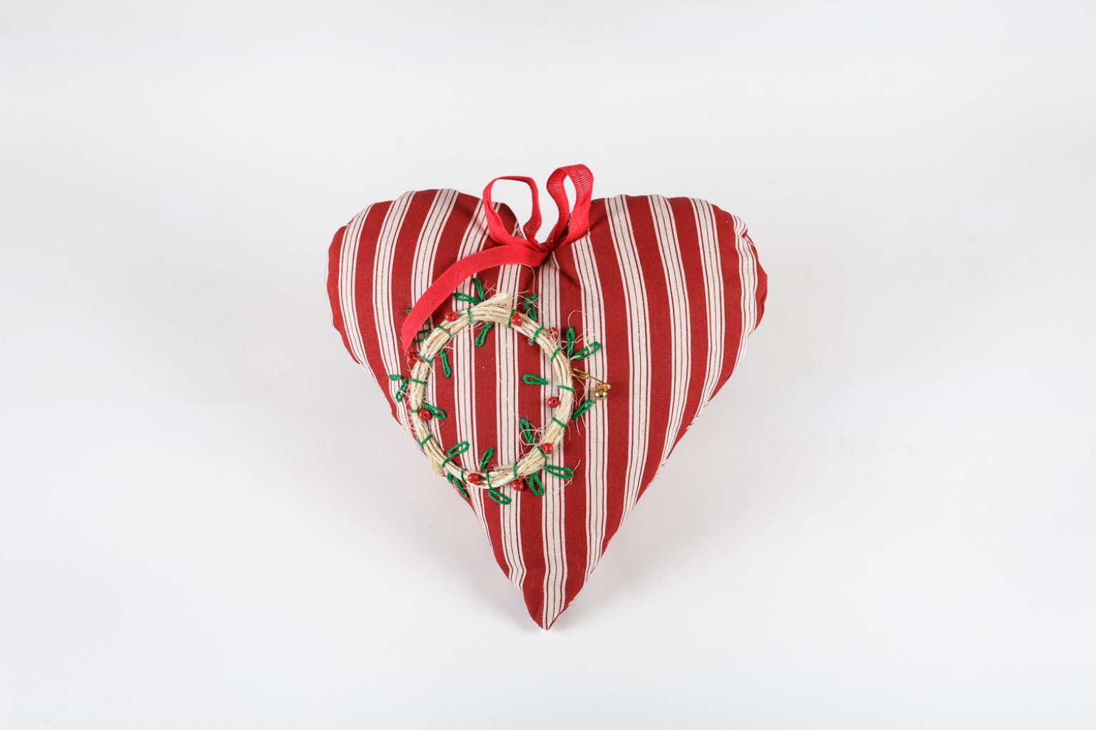 Handmade cushion heart