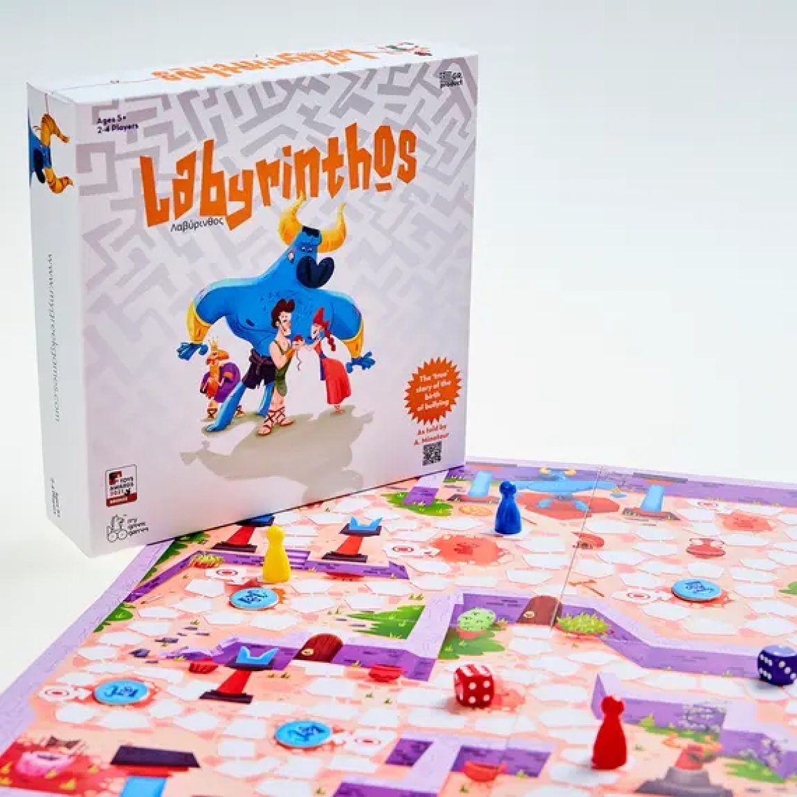Jeu de société «Labyrinthos»