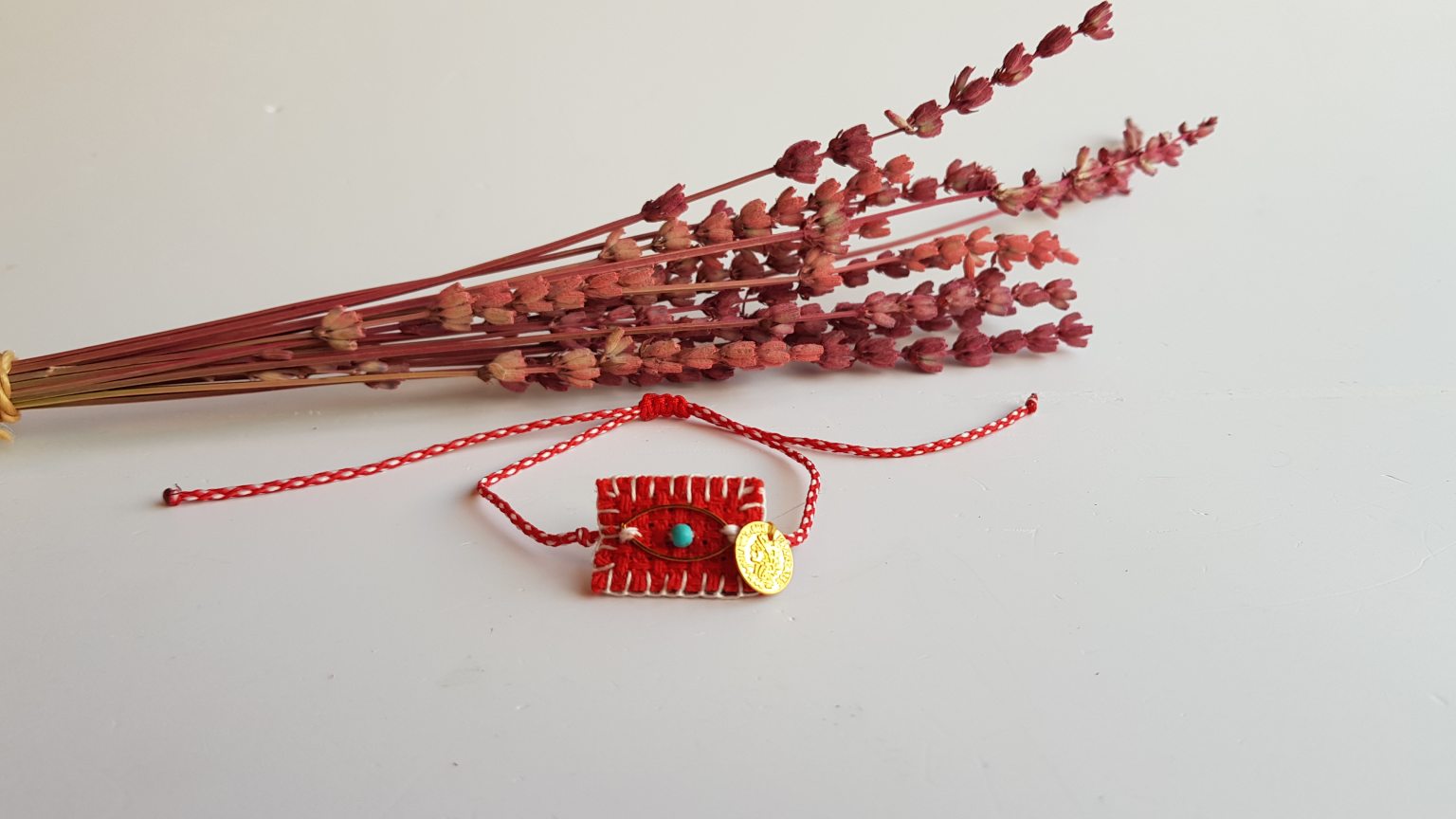 Handmade "martis" bracelet with eye