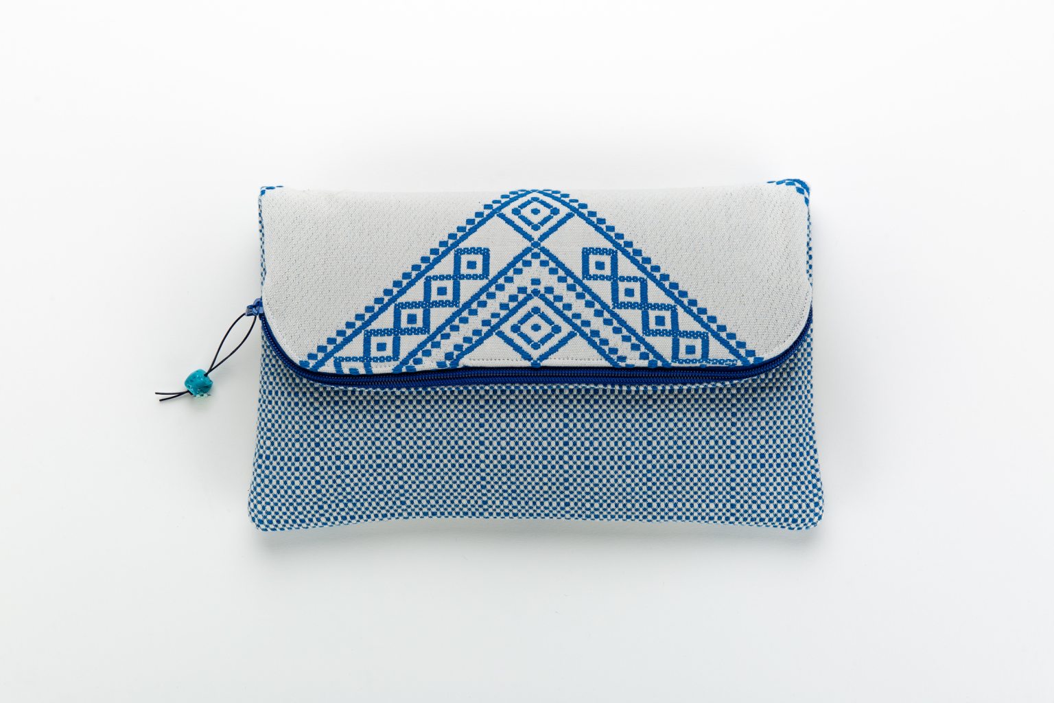 "Greek blue" lady pochette